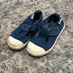 Chus‎ Blue Canvas Kids Shoes